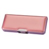 Kutsuwa Pittanton Pencil Case, Double Lid, Coral Pink, CH203CP