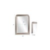 Howard Elliott 56177 Sterling Mirror, Arched