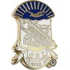 Phi Beta/Β Sigma 3D Shield Lapel Pin [Gold - 1"]