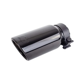 Go Rhino Exhaust Tip | Stainless Steel, Black Chrome | GRT3414BC | Fits 4" Diameter Exhaust Tubes