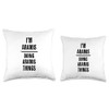 for Someone Named ARAMIS ARAMIS Things | Funny-First Name-Throw Pillow,
