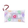 miffy DBM-2399 Clear Pouch, Carabiner, Clear Multi Case, Small