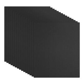 Rebower 15 PCS Black Foam Board 20x24 Inch, Foam Boards 1/8 Inch Thick Foam Poster Board, [for Presentation Projects, Art Crafts, Poster Making]