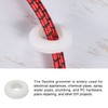 Rebower Rubber Grommets Flexible Wire Hole Plugs 10mm Mounting Diameter,
