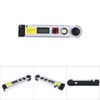 0~270° Digital Infrared Protractor Electronic Level Inclinometer Angle Ruler 250mm
