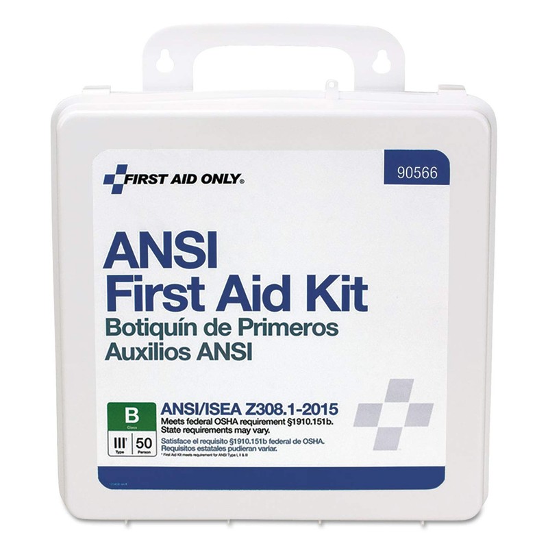 First Aid Only 90566 ANSI B 2015 and OSHA Compliant