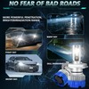 GSRECY H4 LED Headlight Bulb, H4 HB2 9003 Hi/Lo Beam