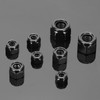 1/4-20 Nylon Insert Hex Lock Nuts 100Pcs 304 Stainless Steel