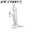 Norrclp 11.5in Greek Statue of Venus, Classic Roman Bust Greek