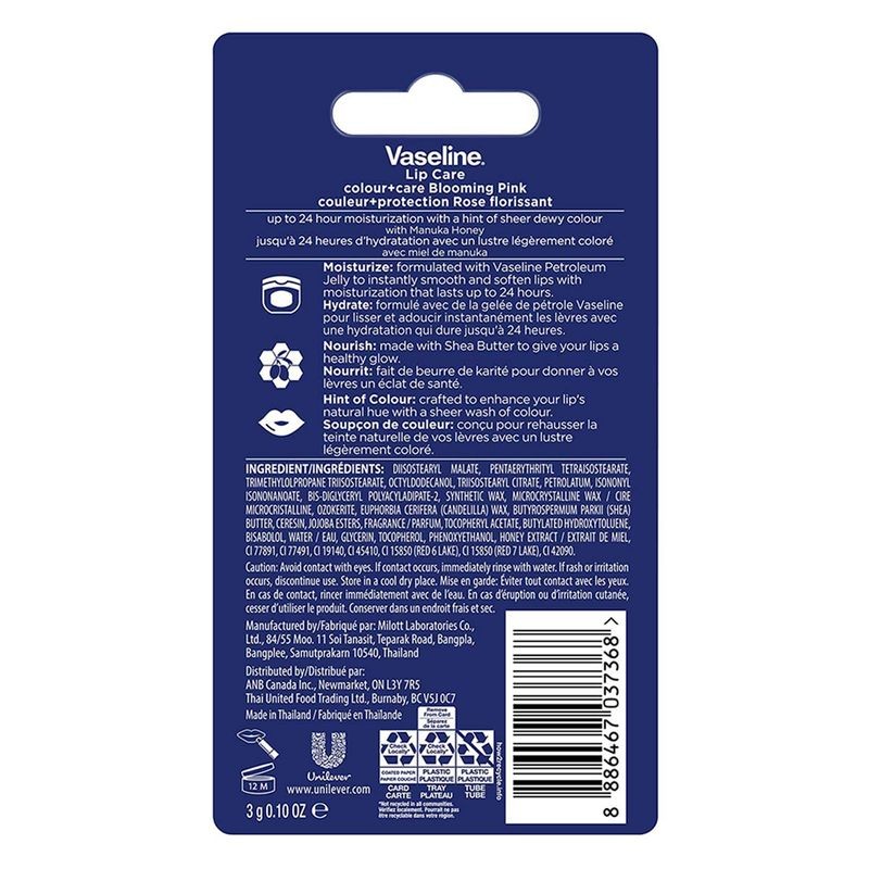 Bálsamo Vaseline Colour+Care