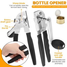 Commercial Stainless Steel Heavy Duty Swing Away Can Opener for All Size Cans