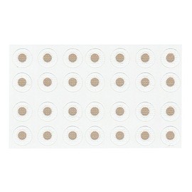 Clear Urn Seals - Precious Gems POWER SEAL (Large) 28 Pieces, Clear, Inconspicuous, Flat Safety Type