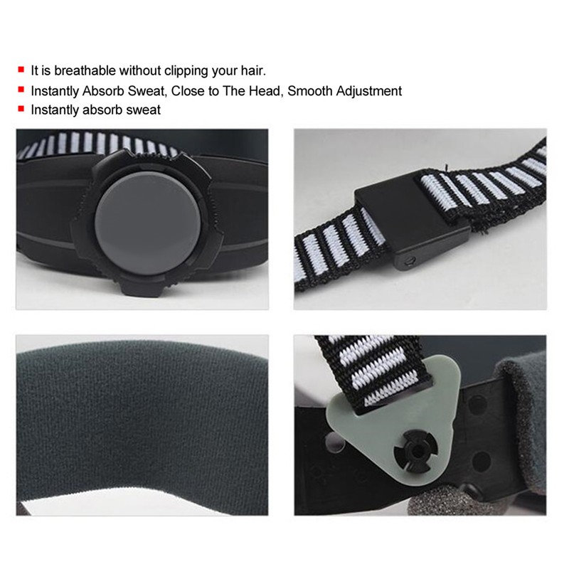 Safety Hat Ratchet Suspension Protection Adjustable Inset Fits for All