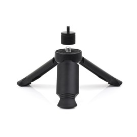 Waveshare Portable Mini Tripod, Compatible with DJI Pocket 3 Camera, Black Color, Lightweight Outdoor Universal Tripod