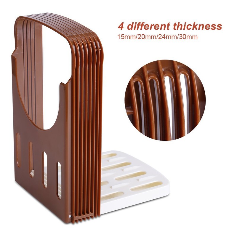 Bread Slicer, Bread/Toast Slicer/Cutter Kitchen Sandwich Slicing Guide Foldable Tools