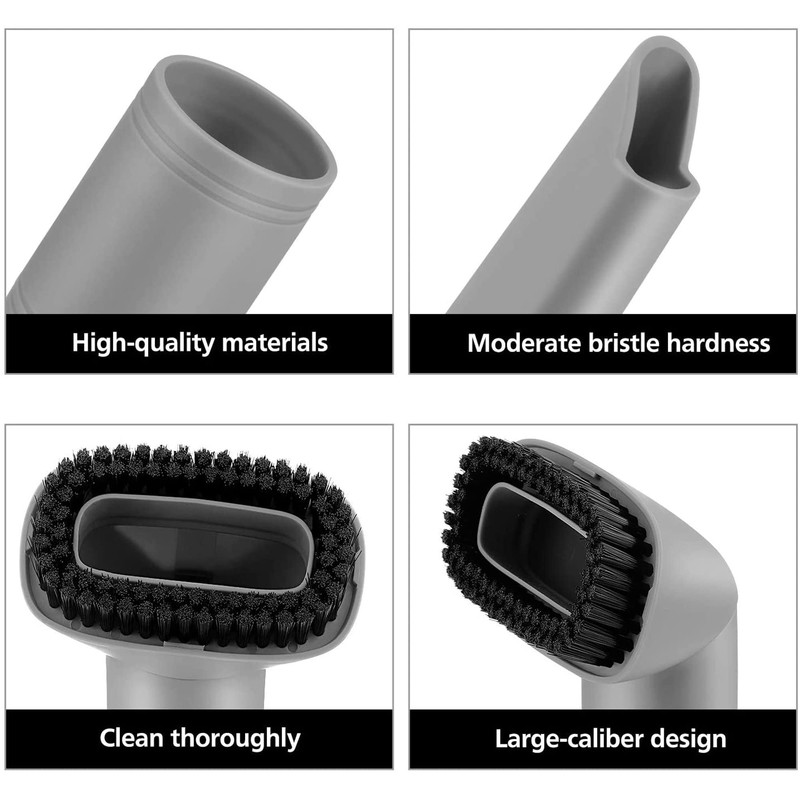 3 Packs Upholstery Tool,Crevice Tool and Dust Brush Compatible with