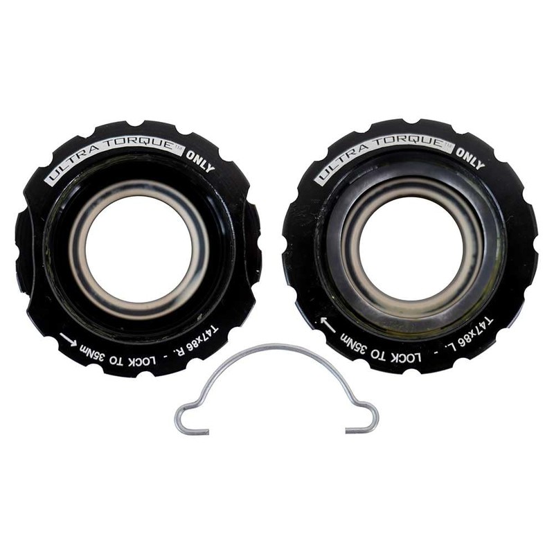 Campagnolo Ultra-Torque Bottom Bracket Cups, Black, T47x86