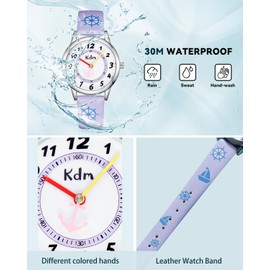 CIVO Children's Watch Analogue Children's Watches for Boys Girls Set Children's Watches Time Learning Waterproof Children's Watch Easy to Read for Age 4-12 Children Large Birthday Gifts,