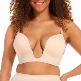 MAGIC BODYFASHION Deep V Bra Deep-V-Bra 6513 camel 75B