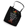Laundry Assistant Elf Funny Xmas Groupe Matching Christmas Tote Bag