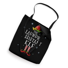 Laundry Assistant Elf Funny Xmas Groupe Matching Christmas Tote Bag