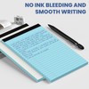 Ciphyfee 5pcs Small Note Pads, Colored Notepads 5x8 College Ruled