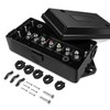 Nilight - 50048R 7 Way Electrical Trailer Junction Box 7