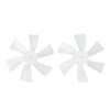 2pcs 6 Inch RV Vent Fan Blade High Efficiency RV