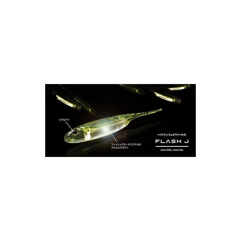 Fish Arrow Flash J 3" #42 Crystal Shad/Silver