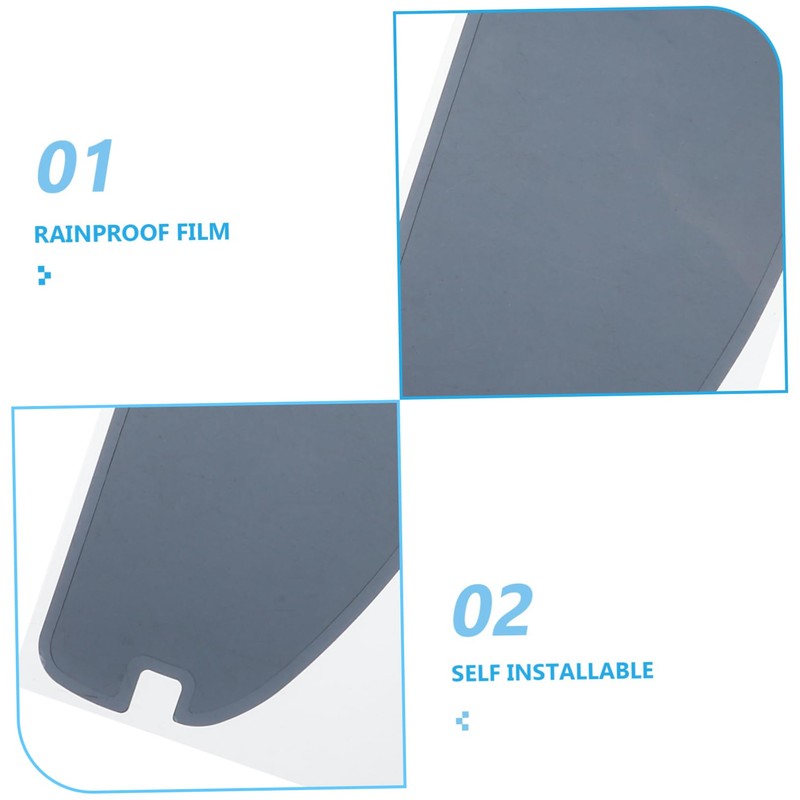 FUNOMOCYA Fog Motorcycle Helmet Visor Film Fit Tint Transition Patch