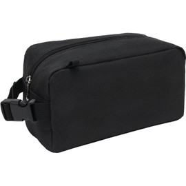 FlowFly - Lonchera pequeña con aislamiento, portátil, bolsa suave, mini enfriador, térmica para comidas con hebilla para el trabajo, BlackWithBuckle