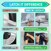 LATCH.IT RV Front Windshield Cover Class C | Front Motorhome,