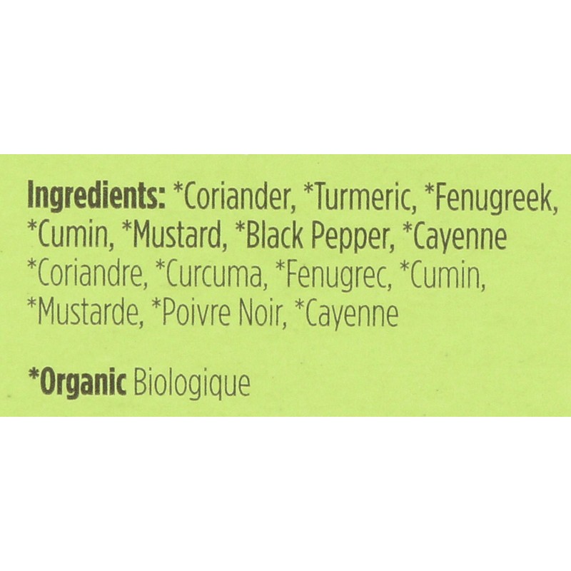 SPICELY Organic Curry Powder, 0.45 OZ