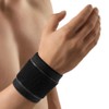 Bort ActiveColor Wrist Brace Velcro Hand Joint Support Bandage, Black,