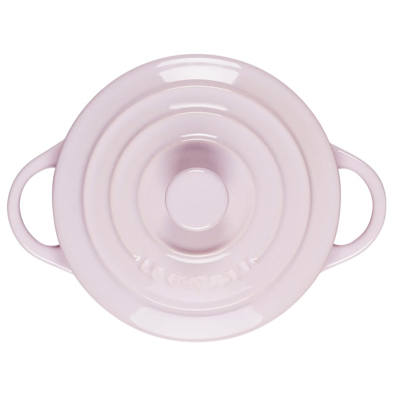 Le Creuset Stoneware Mini Round Cocotte, 8oz, Shallot