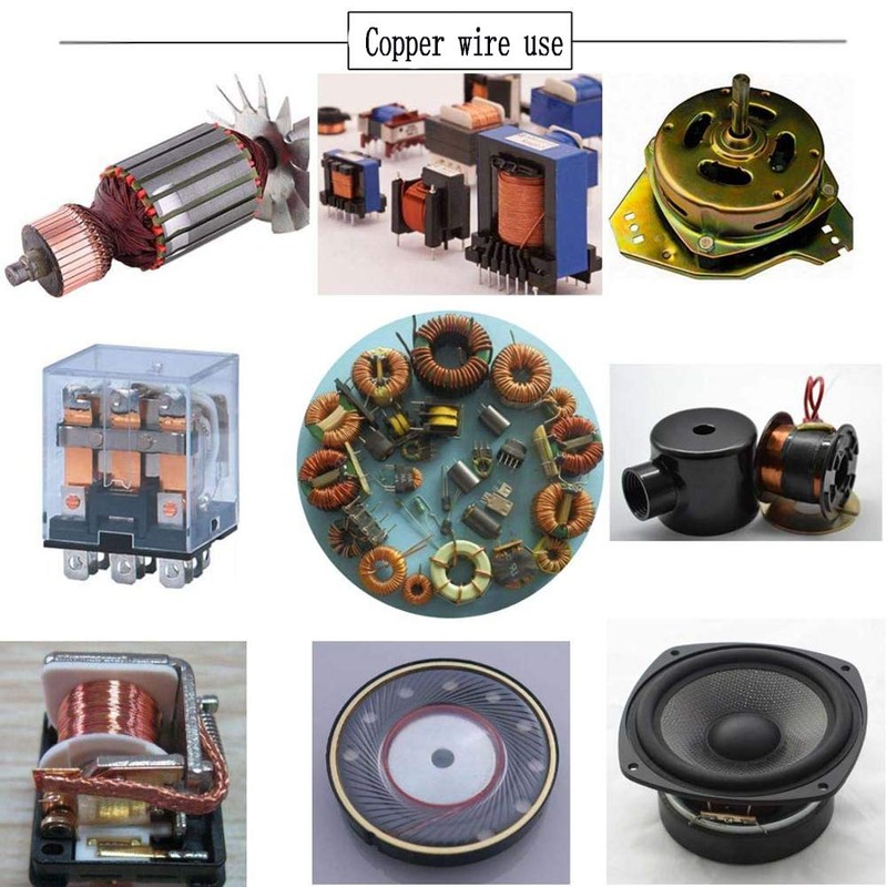 XMRISE Bare Copper Wire Coil Cord Single Solid Copper Wire