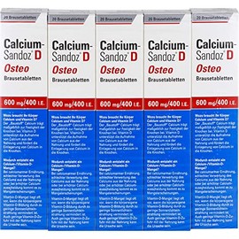 Calcium Sandoz D Osteo Effervescent Tablets Pack of 100