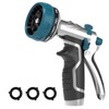 Garden Hose Nozzle, Heavy Duty Metal Water Hose Nozzle with