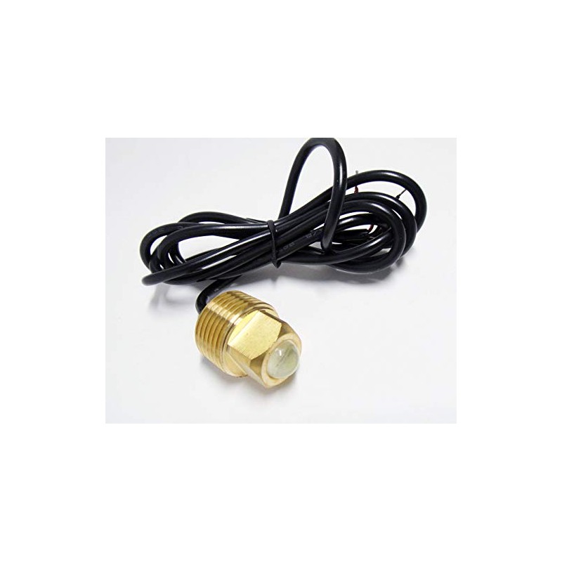 SeaLux Boat Underwater Garboard Drain Plug only Blue LED Light