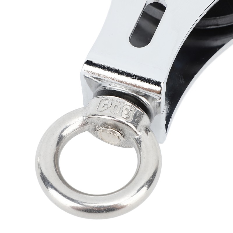 Lifting Single Pulley High Load Bearing Iron Noise Free Swivel