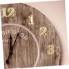 Tofficu 6pcs DIY Clock Numerals Arabic Roman Numbers for Wall