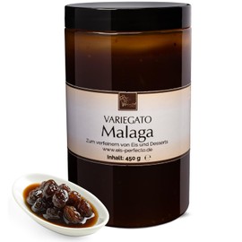 Malaga Variegato for marbling homemade delicious milk ice cream, mega in taste, also super delicious in desserts and cakes and much more. Contents: 450 g