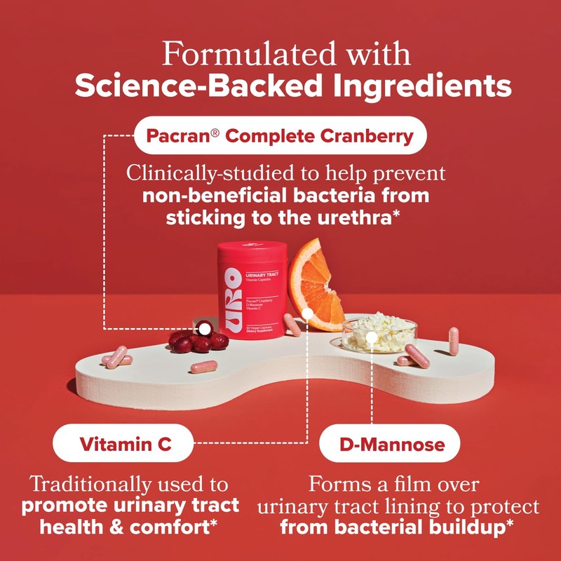 O Positiv URO Urinary Tract Health Supplement for Women, 60