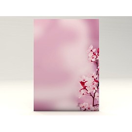 Writing Paper Cherry Blossoms 100 Sheets DIN A4 90 g/m²