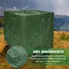 MaxAwe 1000L IBC Tank Cover, Tarpaulin for Water Tank with