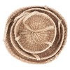Hanging Fruit Basket Rattan 3 Tiers Multifunctional Foldable Elegant Style
