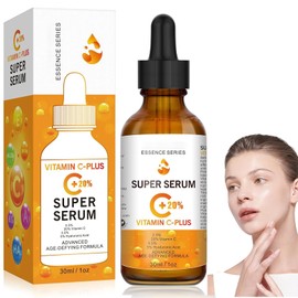 20% Vitamin C Serum for Face with Hyaluronic Acid (30ml) - Advanced Anti-Aging Face Serum for Women & Men. Revitalizing Serum, Revitalizes Skin Collagen, Hydrating and Moisturizing