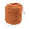 LALAFINA Light Brown Cotton Yarn Knitting Needles Craft Yarn DIY