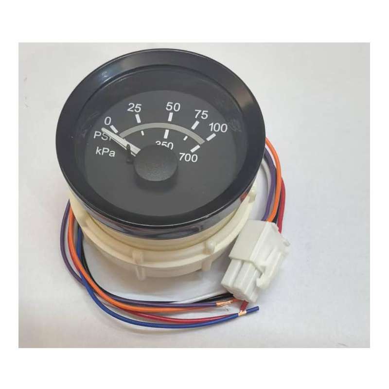 Zrbectay New 100PSI Electric Oil Pressure Gauge 05-70-2407 Compatible with