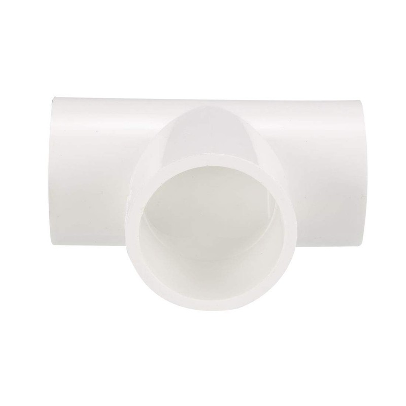 sourcing map 32mm Slip Tee PVC Pipe Fitting T-Shaped Coupling